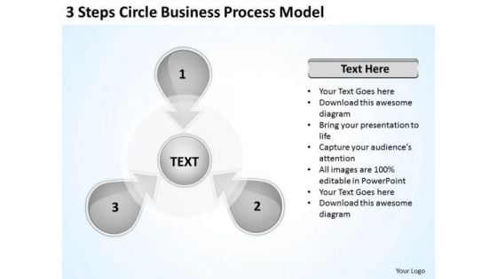 Templates Download Process Model Business Planning PowerPoint