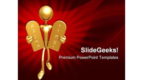 Ten Commandments People PowerPoint Themes And PowerPoint Slides 0211 Ten Commandments People PowerPoint Themes And PowerPoint Slides 0211