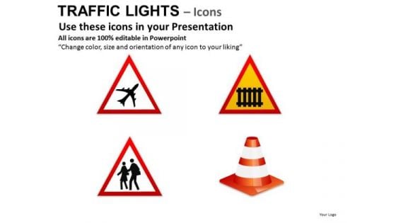 Terminal Ticket Traffic Light PowerPoint Slides And Ppt Diagram Templates