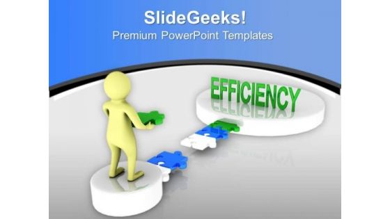 Test Your Efficiancy PowerPoint Templates Ppt Backgrounds For Slides 0813