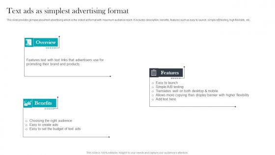 Text Ads As Simplest Paid Media Advertising For Optimizing Customer Topics Pdf Text Ads As Simplest Paid Media Advertising For Optimizing Customer Topics Pdf