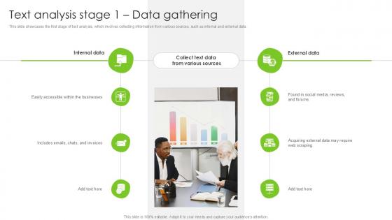 Text Analysis Stage 1 Data Gathering PPT Slide SS Text Analysis Stage 1 Data Gathering PPT Slide SS