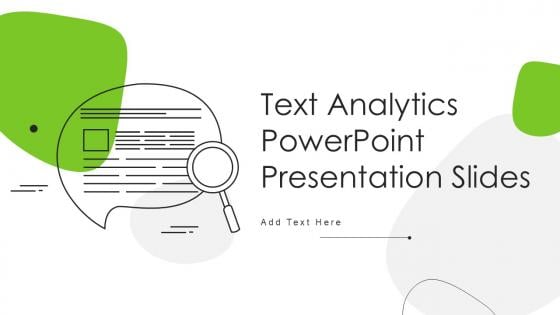 Text Analytics Powerpoint Presentation Slides Text Analytics Powerpoint Presentation Slides