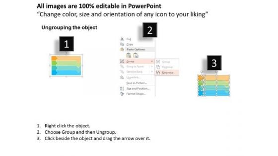 Text Boxes With Icons For Target Planning PowerPoint Templates