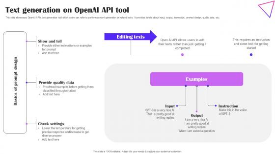 Text Generation On OpenAI API Tool Creative Applications For Open AI Download Pdf