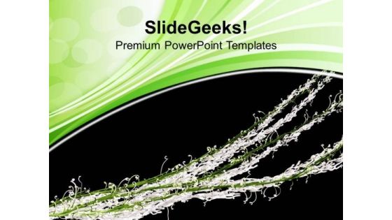 Textured Background With Green Color PowerPoint Templates Ppt Backgrounds For Slides 0413