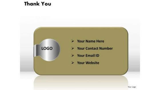 Thank You Address Details Ppt Slides Diagrams Templates