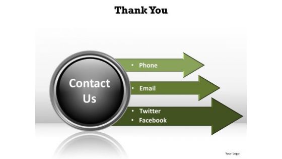 Thank You Contact Us Ppt Slides Diagrams Templates