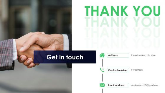 Thank You Ppt Inspiration Master Slide