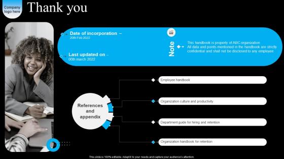 Thank You Strategic Workforce Acquisition Guide For Human Resource Executives Slides Pdf