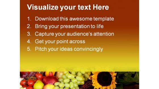 Thanks Giving Season Festival PowerPoint Themes And PowerPoint Slides 0411