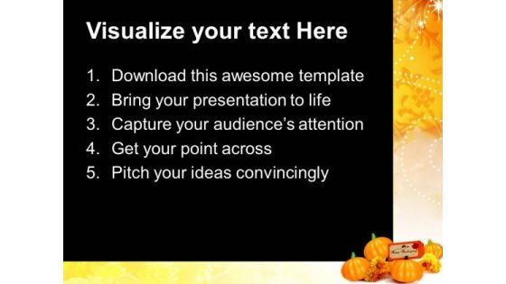 Thanksgiving American Holidays PowerPoint Templates And PowerPoint Themes 0912