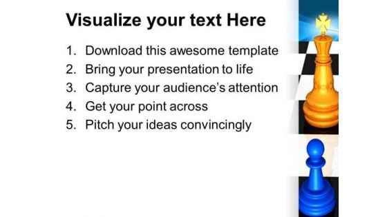 The Leader Leadership PowerPoint Templates And PowerPoint Themes 1012