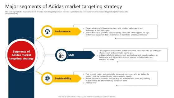 The Marketing Mix Of Major Segments Of Adidas Market Targeting Strategy SS V