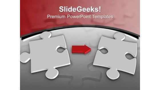 The Right Part Of Puzzle PowerPoint Templates Ppt Backgrounds For Slides 0613