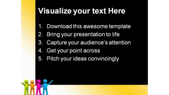 The Right Team Business PowerPoint Themes And PowerPoint Slides 0411