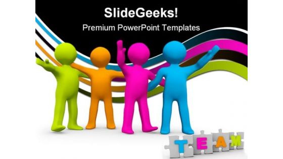 The Right Team Business PowerPoint Themes And PowerPoint Slides 0411