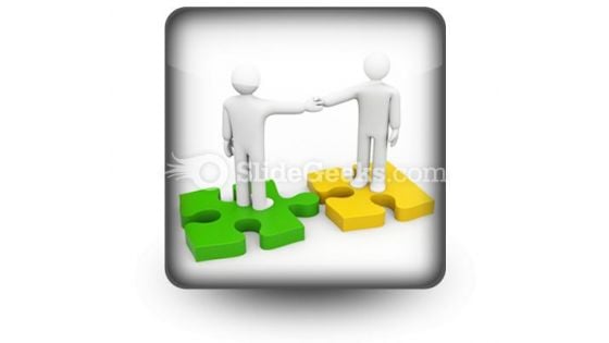 The Successful Agreement Business PowerPoint Icon S