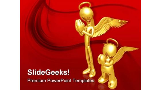 The Wannabe Angel Religion PowerPoint Themes And PowerPoint Slides 0811 The Wannabe Angel Religion PowerPoint Themes And PowerPoint Slides 0811