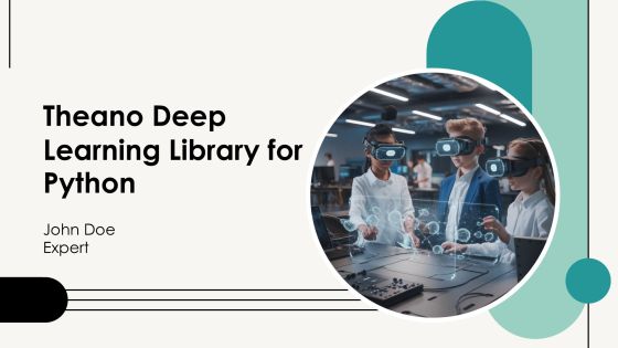 Theano Deep Learning Library For Python PPT Example AT
