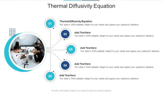 Thermal Diffusivity Equation In Powerpoint And Google Slides Cpb