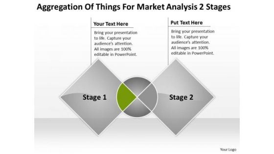 Things For Market Analysis 2 Stages Ppt Sample Business Plan Restaurant PowerPoint Templates