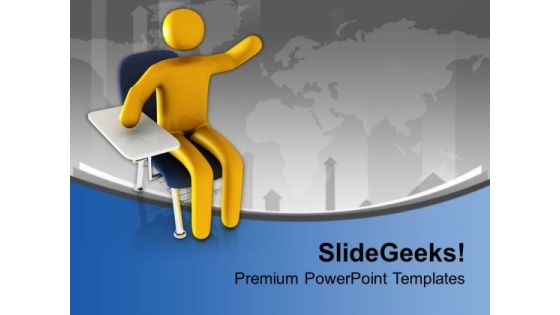 Think And Learn Solution In Business PowerPoint Templates Ppt Backgrounds For Slides 0413