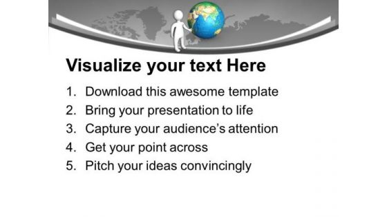 Think And Show Global Thoughts In Business PowerPoint Templates Ppt Backgrounds For Slides 0413