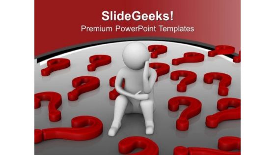 Think For The Right Answers PowerPoint Templates Ppt Backgrounds For Slides 0613 Think For The Right Answers PowerPoint Templates Ppt Backgrounds For Slides 0613