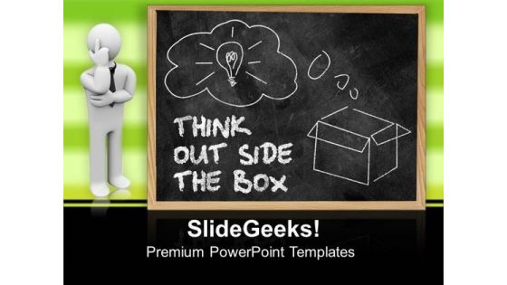 Think Outside The Box Business PowerPoint Templates And PowerPoint Themes 0912