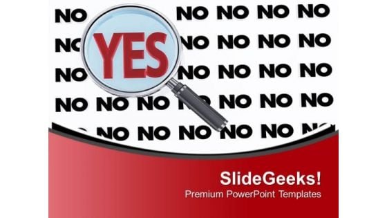 Think Positive PowerPoint Templates Ppt Backgrounds For Slides 0413 Think Positive PowerPoint Templates Ppt Backgrounds For Slides 0413