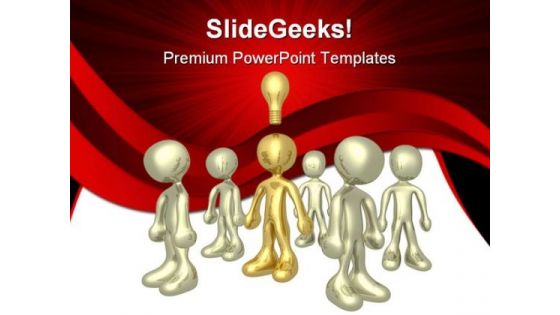 Thinker Business PowerPoint Templates And PowerPoint Backgrounds 0811
