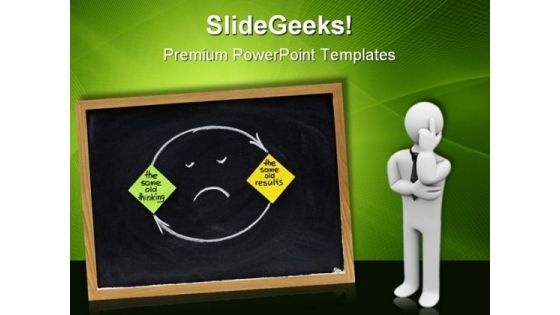 Thinking And Results Business PowerPoint Themes And PowerPoint Slides 0711 Thinking And Results Business PowerPoint Themes And PowerPoint Slides 0711