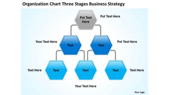 Three Stages Business Plan And Strategy Ppt Writing Template PowerPoint Templates