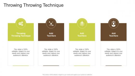 Throwing Throwing Technique In Powerpoint And Google Slides Cpb