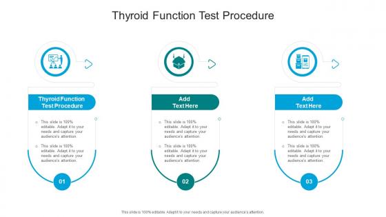 Thyroid Function Test Procedure In Powerpoint And Google Slides Cpb
