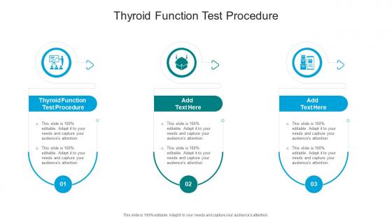 Thyroid Function Test Procedure In Powerpoint And Google Slides Cpb