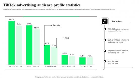 TikTok Advertising Audience Profile Statistics TikTok Advertising Strategies To Provide Effective Structure Pdf