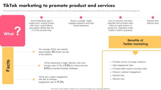 TikTok Marketing To Promote Music Industry Marketing Plan To Enhance Brand Image Download Pdf