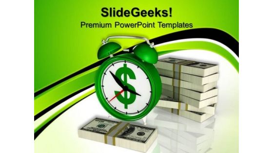 Time And Money Business PowerPoint Templates And PowerPoint Themes 0612