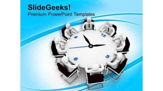 Time Bound Conference Business PowerPoint Templates Ppt Backgrounds For Slides 0413