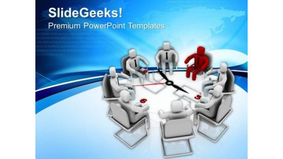 Time Bound Conference Is Very Important PowerPoint Templates Ppt Backgrounds For Slides 0713