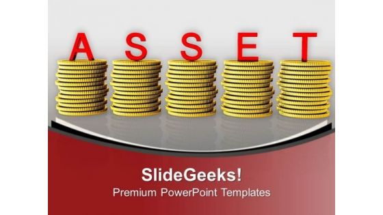 Time Is Asset For Investment And Money PowerPoint Templates Ppt Backgrounds For Slides 0313