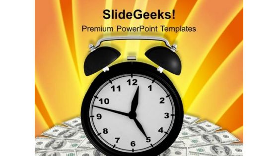 Time Is Money Business Concept PowerPoint Templates Ppt Backgrounds For Slides 0413