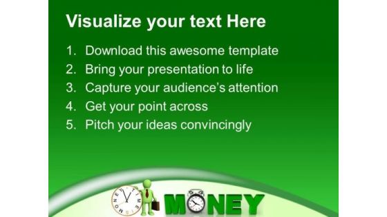 Time Is Money Economic Business PowerPoint Templates Ppt Backgrounds For Slides 0113