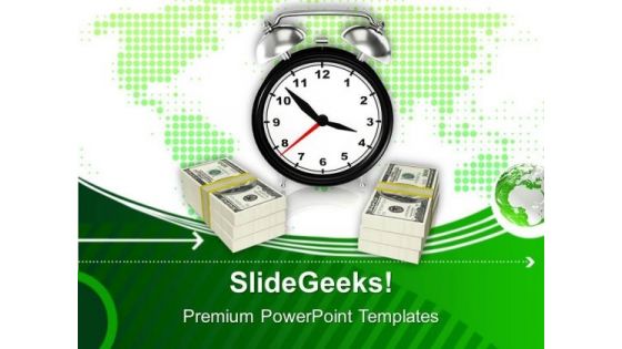 Time Is Money Global Business PowerPoint Templates And PowerPoint Themes 1112