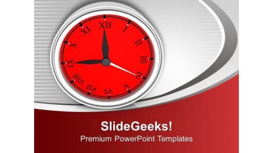 Time Is Valuable In Business PowerPoint Templates Ppt Backgrounds For Slides 0513