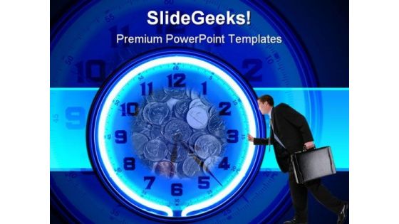 Time Money Future PowerPoint Template 0510