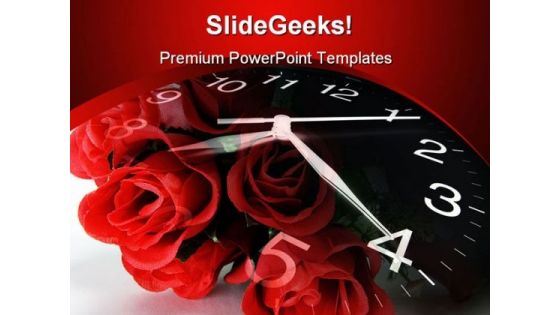 Time To Romance Wedding PowerPoint Templates And PowerPoint Backgrounds 0311