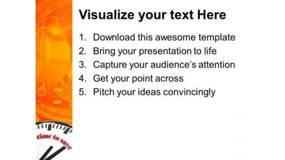 Time To Save Future PowerPoint Templates And PowerPoint Themes 0812